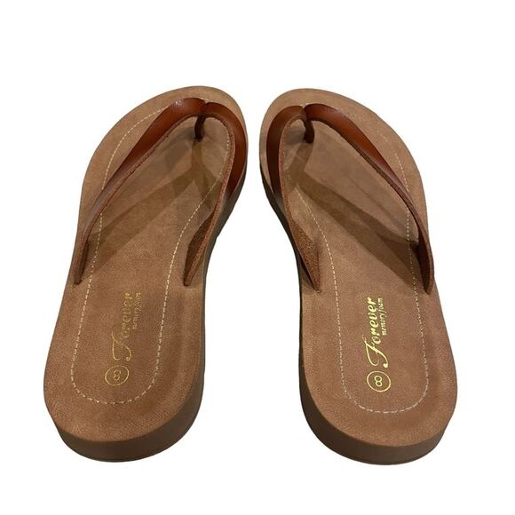 Forever Memory Foam Sandals/Slippers Size 8 - Picture 5 of 7